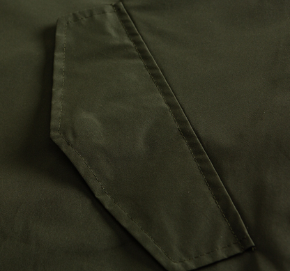 Fishtail Windproof Military Parka-Green