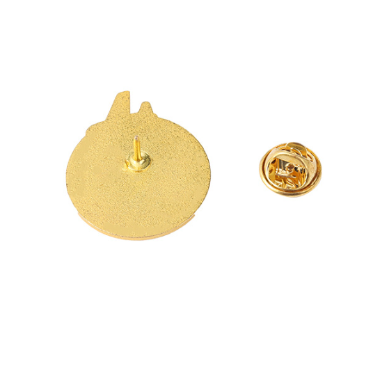 Castle Travel Enamel Pin for Backpacks  by CAVE