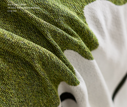 Home Decor Blanket-Wander Chenille - Green