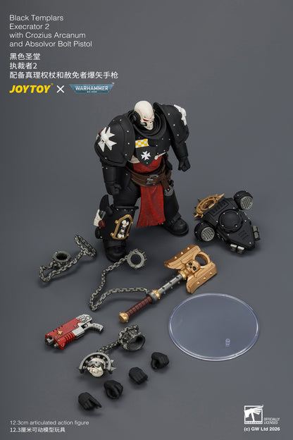 Black Templars Execrator - Warhammer 40K 1/18 Action Figure By JOYTOY