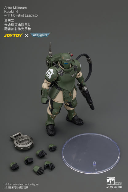 Astra Militarum Kasrkin Squad - Warhammer 40K 1/18 Action Figure By JOYTOY