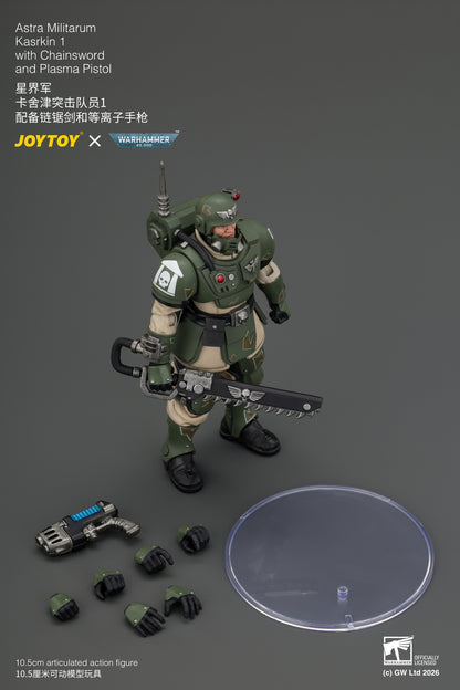 Astra Militarum Kasrkin Squad - Warhammer 40K 1/18 Action Figure By JOYTOY