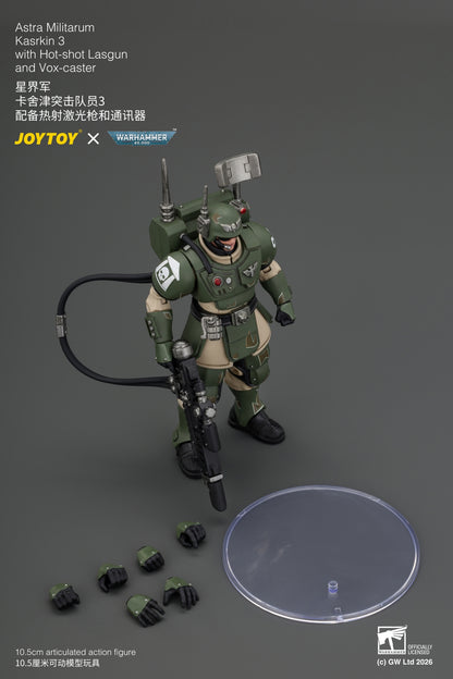 Astra Militarum Kasrkin Squad - Warhammer 40K 1/18 Action Figure By JOYTOY