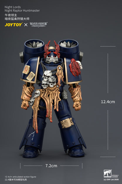 Night Lords Night Raptors - "The Horus Heresy" Primarch-Warhammer 30k 1/18 Action Figure By JOYTOY