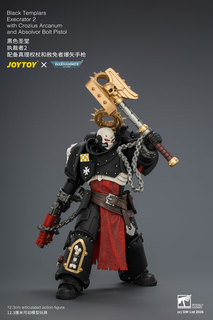 Black Templars Execrator - Warhammer 40K 1/18 Action Figure By JOYTOY