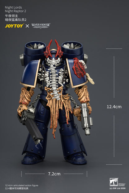 Night Lords Night Raptors - "The Horus Heresy" Primarch-Warhammer 30k 1/18 Action Figure By JOYTOY