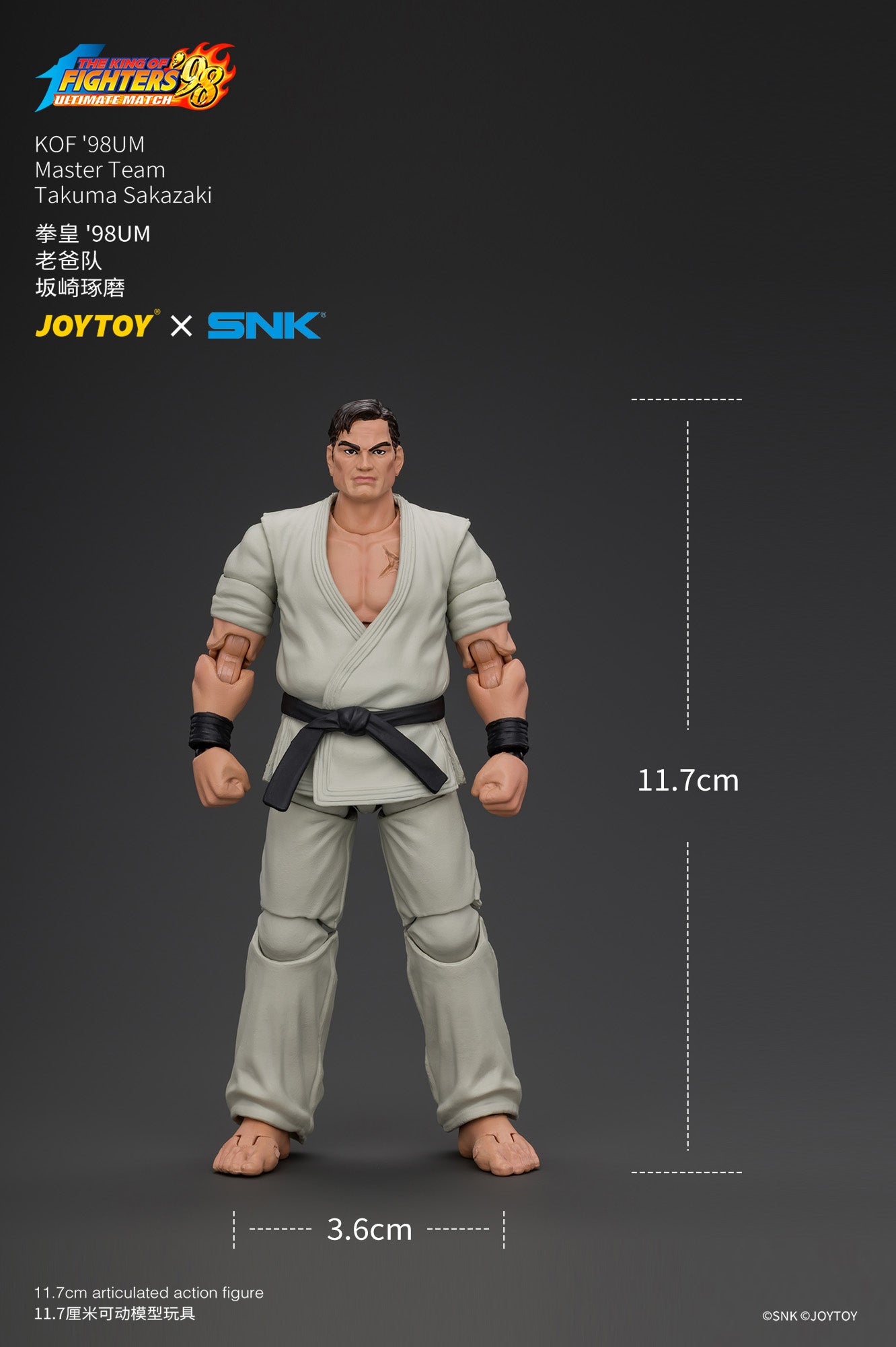 KOF'98UM Master Team - SNK 1/18 Action Figure By JOYTOY