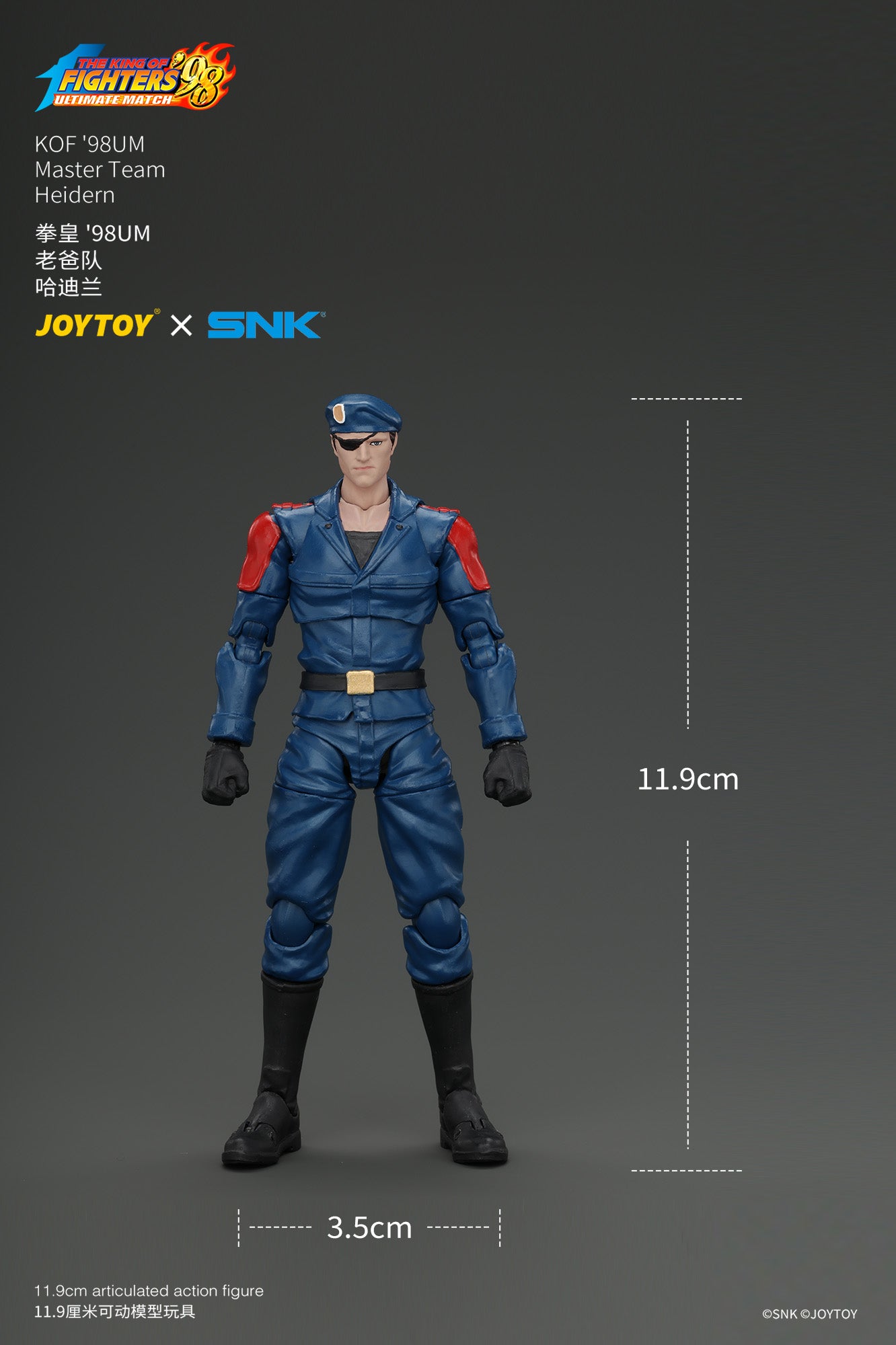 KOF'98UM Master Team - SNK 1/18 Action Figure By JOYTOY