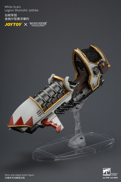 Sons of Horus & White Scars Legion Scimitar Jetbike - Warhammer "The Horus Heresy” 1/18 Action Figure By JOYTOY