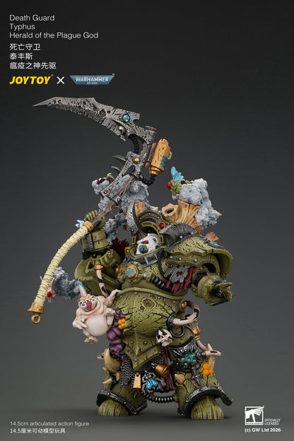 Death Guard Typhus & Plague Marine 1 - Warhammer 40k 1/18 Action Figure By JOYTOY