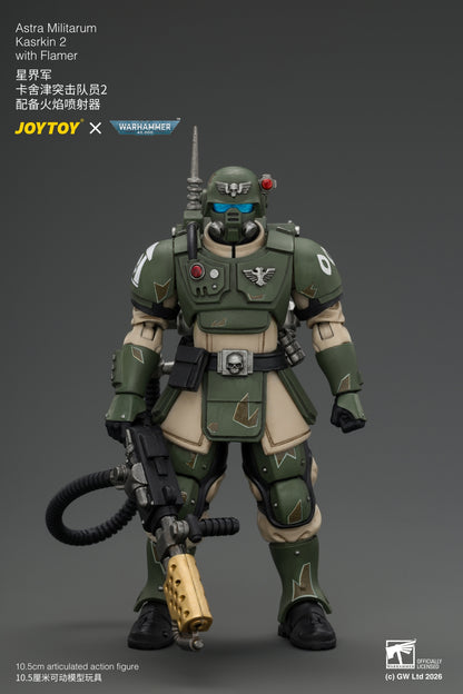 Astra Militarum Kasrkin Squad - Warhammer 40K 1/18 Action Figure By JOYTOY