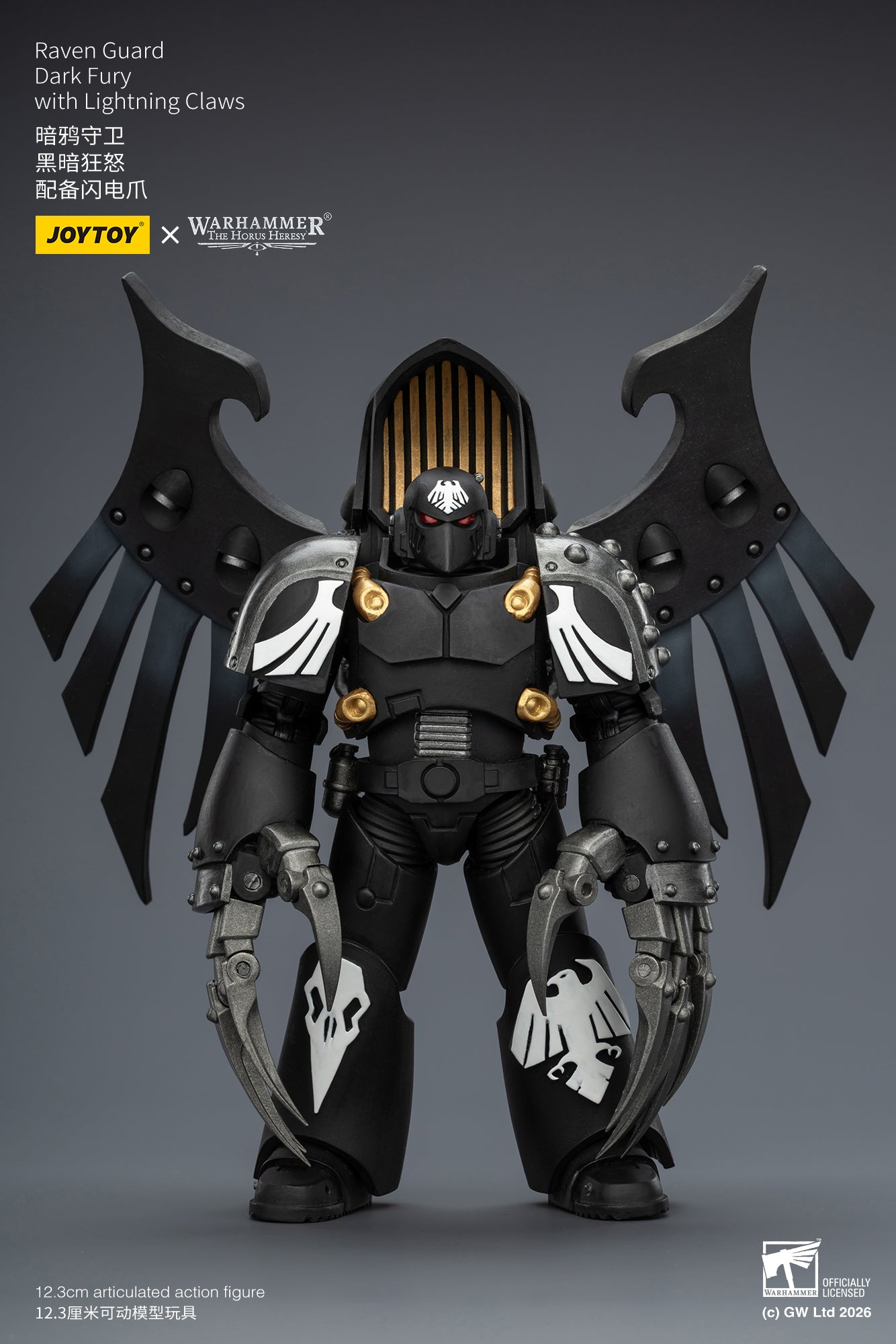 Raven Guard Set - Warhammer "The Horus Heresy" 1/18 Action Figure By JOYTOY
