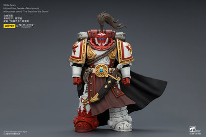 White Scars Qin Xa & Hibou Khan &Contemptor Dreadnought-Warhammer 40k 1/18 Action Figure By JOYTOY