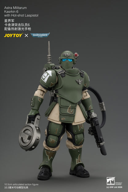 Astra Militarum Kasrkin Squad - Warhammer 40K 1/18 Action Figure By JOYTOY