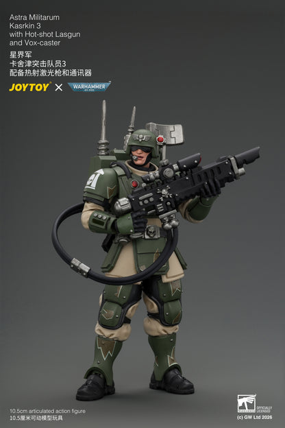 Astra Militarum Kasrkin Squad - Warhammer 40K 1/18 Action Figure By JOYTOY