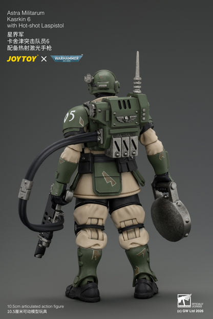 Astra Militarum Kasrkin Squad - Warhammer 40K 1/18 Action Figure By JOYTOY