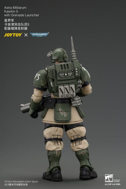 Astra Militarum Kasrkin Squad - Warhammer 40K 1/18 Action Figure By JOYTOY