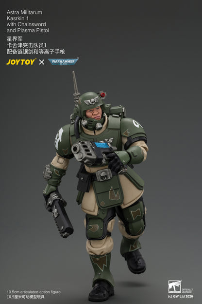 Astra Militarum Kasrkin Squad - Warhammer 40K 1/18 Action Figure By JOYTOY