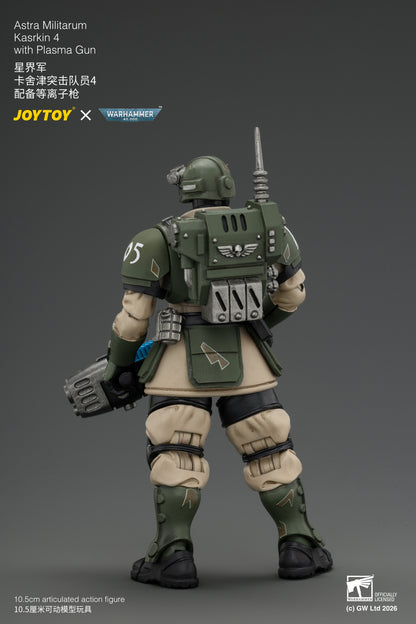 Astra Militarum Kasrkin Squad - Warhammer 40K 1/18 Action Figure By JOYTOY