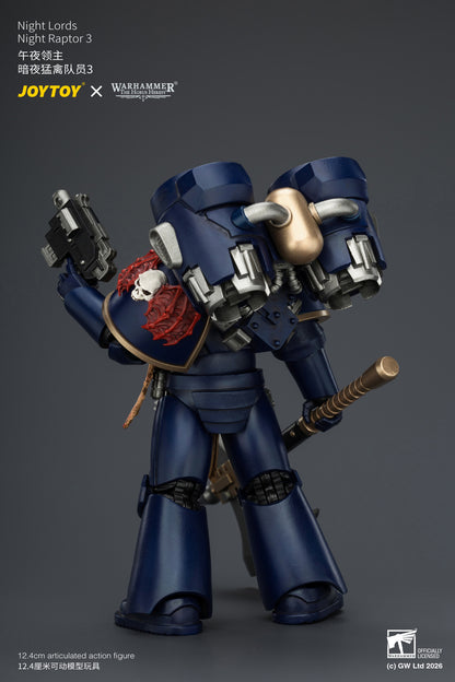 Night Lords Night Raptors - "The Horus Heresy" Primarch-Warhammer 30k 1/18 Action Figure By JOYTOY
