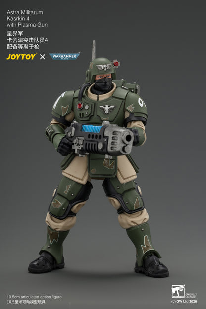 Astra Militarum Kasrkin Squad - Warhammer 40K 1/18 Action Figure By JOYTOY