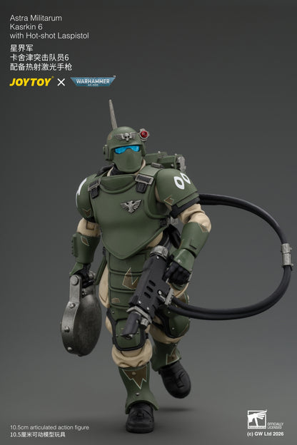 Astra Militarum Kasrkin Squad - Warhammer 40K 1/18 Action Figure By JOYTOY