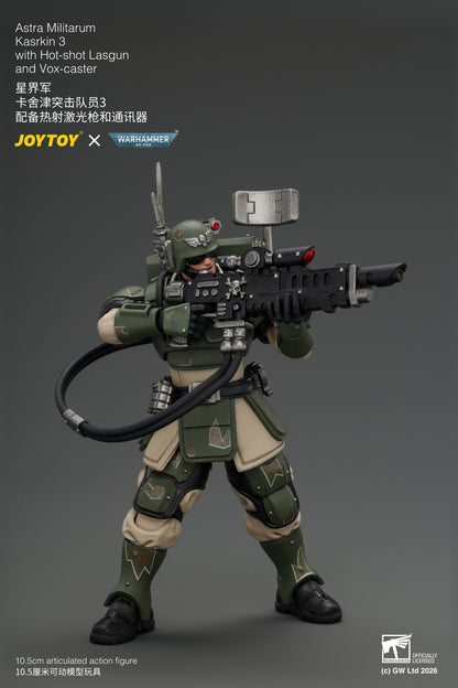 Astra Militarum Kasrkin Squad - Warhammer 40K 1/18 Action Figure By JOYTOY