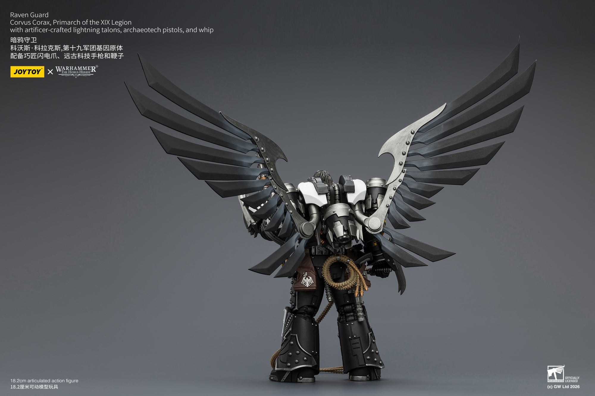Raven Guard Corvus Corax, Primarch of the XIX Legion - Warhammer