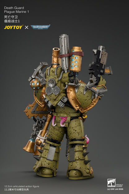 Death Guard Typhus & Plague Marine 1 - Warhammer 40k 1/18 Action Figure By JOYTOY