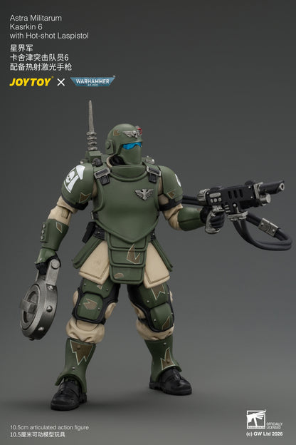 Astra Militarum Kasrkin Squad - Warhammer 40K 1/18 Action Figure By JOYTOY