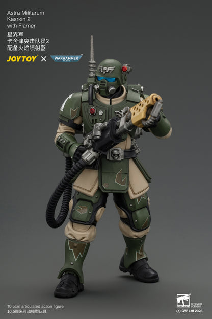 Astra Militarum Kasrkin Squad - Warhammer 40K 1/18 Action Figure By JOYTOY