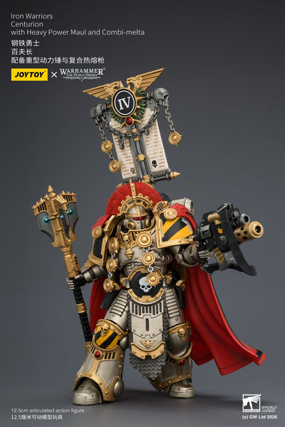 Iron Warriors Centurion - Primarch-Warhammer 40k 1/18 Action Figure By JOYTOY