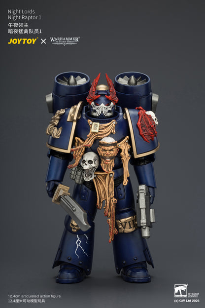Night Lords Night Raptors - "The Horus Heresy" Primarch-Warhammer 30k 1/18 Action Figure By JOYTOY
