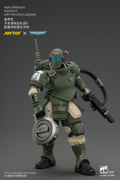 Astra Militarum Kasrkin Squad - Warhammer 40K 1/18 Action Figure By JOYTOY