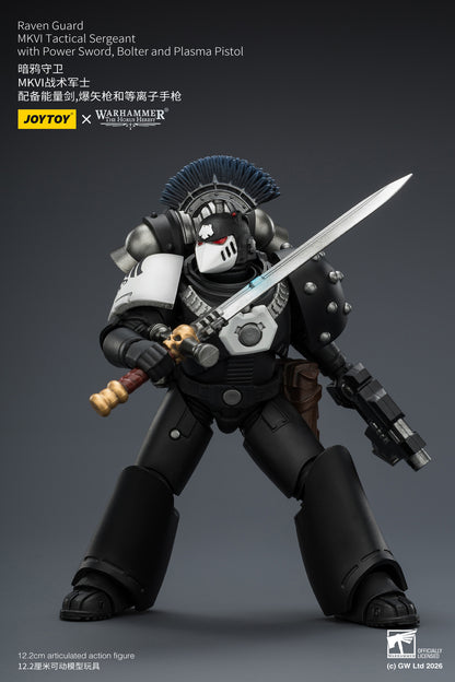 Raven Guard Set - Warhammer "The Horus Heresy" 1/18 Action Figure By JOYTOY