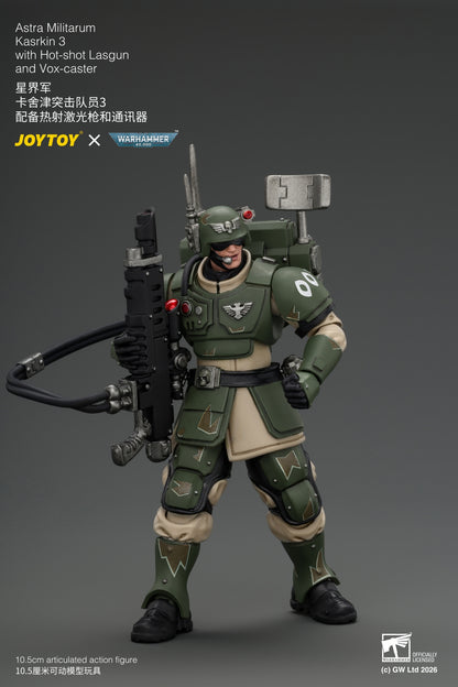 Astra Militarum Kasrkin Squad - Warhammer 40K 1/18 Action Figure By JOYTOY