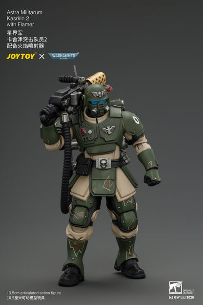 Astra Militarum Kasrkin Squad - Warhammer 40K 1/18 Action Figure By JOYTOY