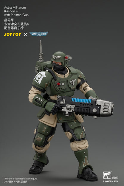 Astra Militarum Kasrkin Squad - Warhammer 40K 1/18 Action Figure By JOYTOY