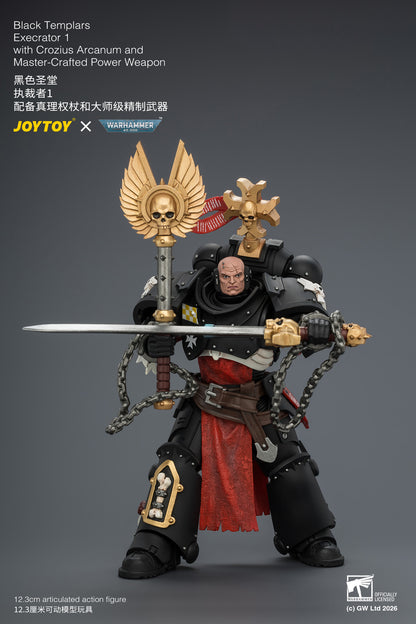 Black Templars Execrator - Warhammer 40K 1/18 Action Figure By JOYTOY