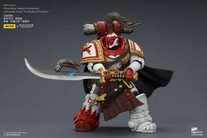 White Scars Qin Xa & Hibou Khan &Contemptor Dreadnought-Warhammer 40k 1/18 Action Figure By JOYTOY