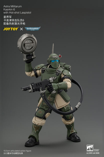 Astra Militarum Kasrkin Squad - Warhammer 40K 1/18 Action Figure By JOYTOY