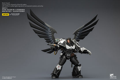Raven Guard Corvus Corax, Primarch of the XIX Legion - Warhammer "The Horus Heresy" 1/18 Action Figure By JOYTOY