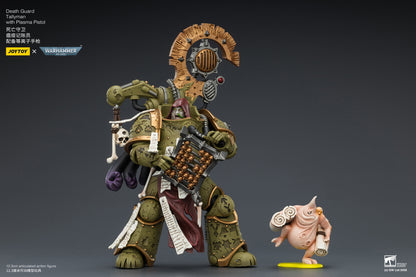 Death Guard Biologus Putrifier & Death Guard Tallyman - "Warhammer 40,000” 1/18 Action Figure By JOYTOY