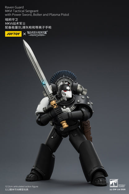 Raven Guard Set - Warhammer "The Horus Heresy" 1/18 Action Figure By JOYTOY