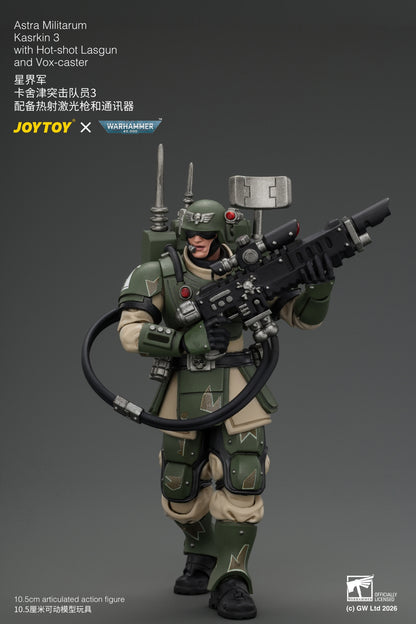 Astra Militarum Kasrkin Squad - Warhammer 40K 1/18 Action Figure By JOYTOY