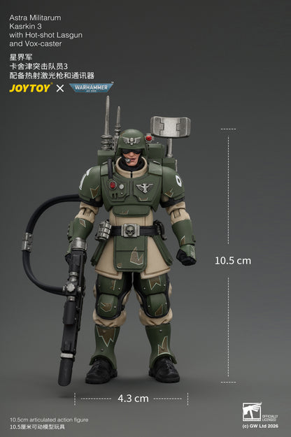 Astra Militarum Kasrkin Squad - Warhammer 40K 1/18 Action Figure By JOYTOY
