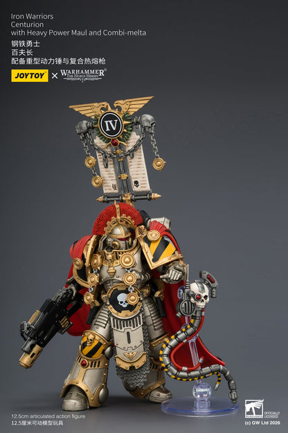 Iron Warriors Centurion - Primarch-Warhammer 40k 1/18 Action Figure By JOYTOY