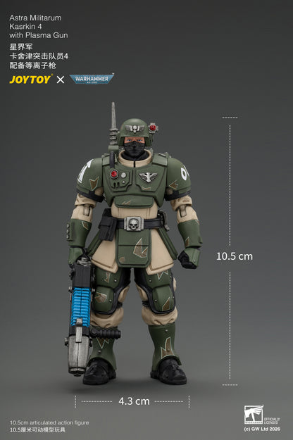 Astra Militarum Kasrkin Squad - Warhammer 40K 1/18 Action Figure By JOYTOY