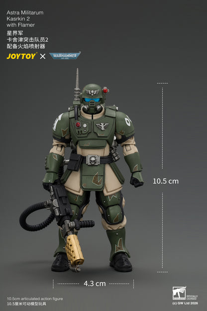 Astra Militarum Kasrkin Squad - Warhammer 40K 1/18 Action Figure By JOYTOY