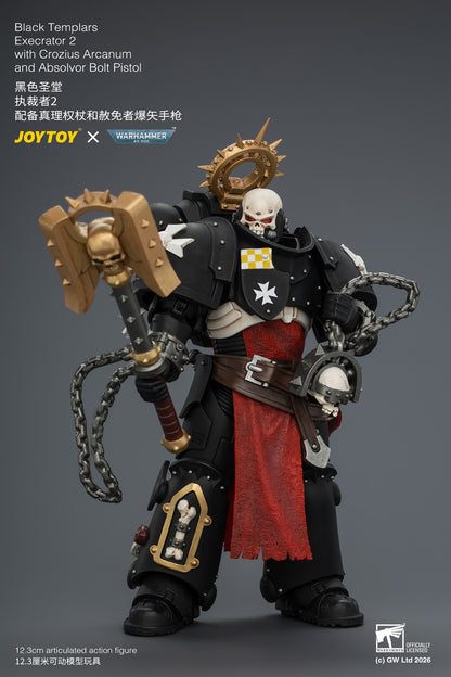 Black Templars Execrator - Warhammer 40K 1/18 Action Figure By JOYTOY